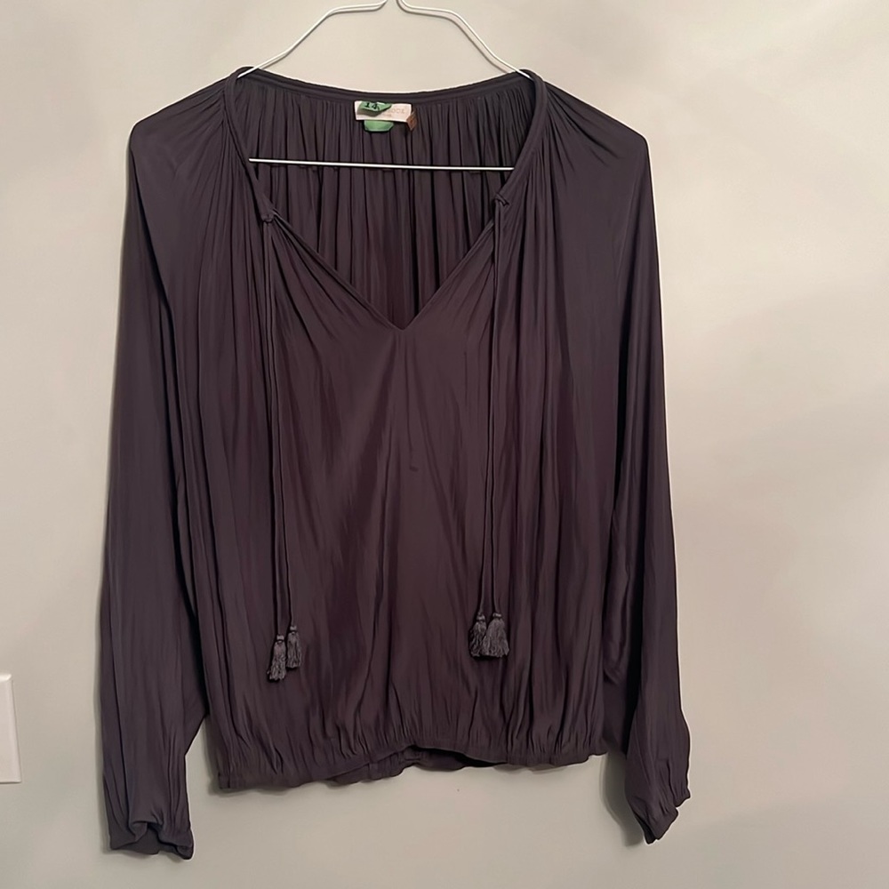 Ramy Brook Woman Designer Vintage Blouse Top Size Large